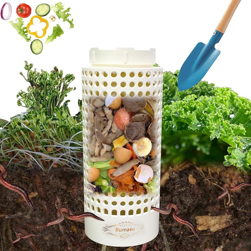 Underground Worm Farm Mini Vermicomposting Bin for Outdoor Gardening f
