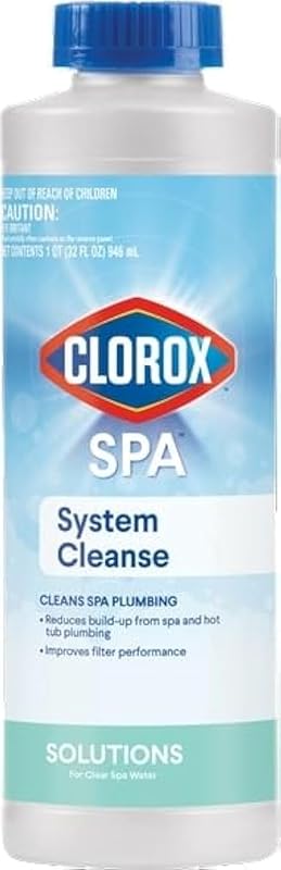 Clorox Pool&Spa System Cleanse, Removes Build-Up from Spa & Hot Tub Pl