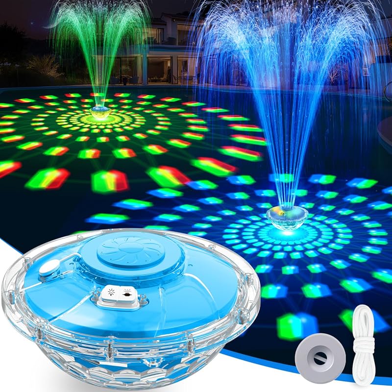 5 Best Floating Solar Pool Fountains for Your Backyard Oasis