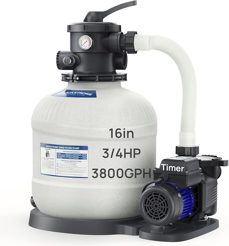 5 Expert-Chosen Pool Sand Filters for Pristine Water Quality