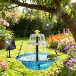 5 Best Solar Fountains For Bird Baths That Attract More Birds