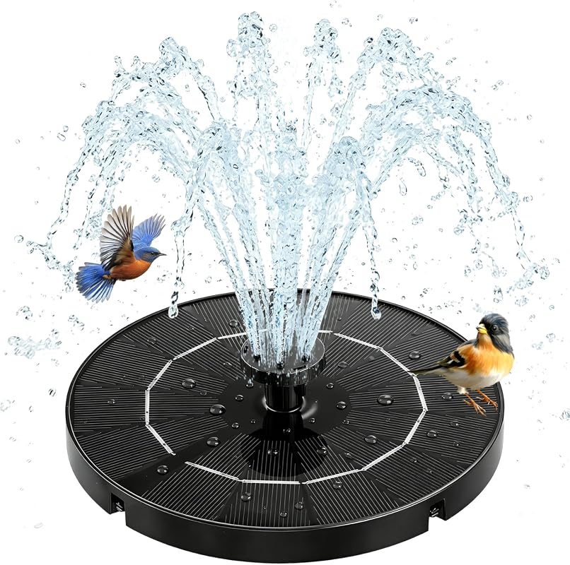 3.5W Solar Fountain for Bird Bath, Garden, Pond, Fish Tank, Pool with