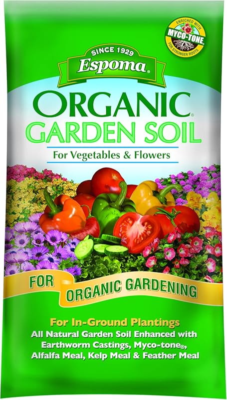 Espoma Organic Vegetable and Flower Garden Soil