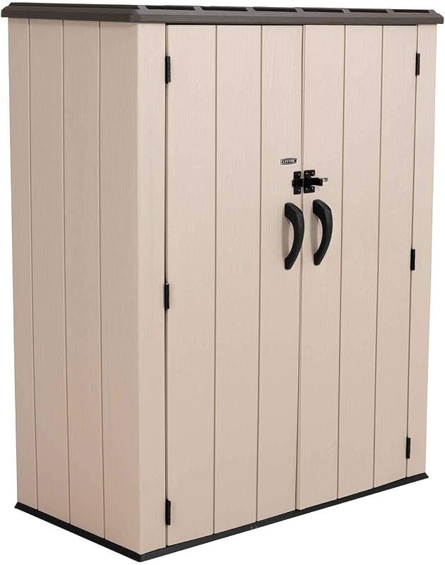 Lifetime Vertical Resin Storage Shed