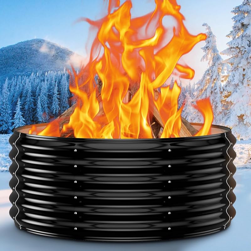 Galvanized Fire Pit