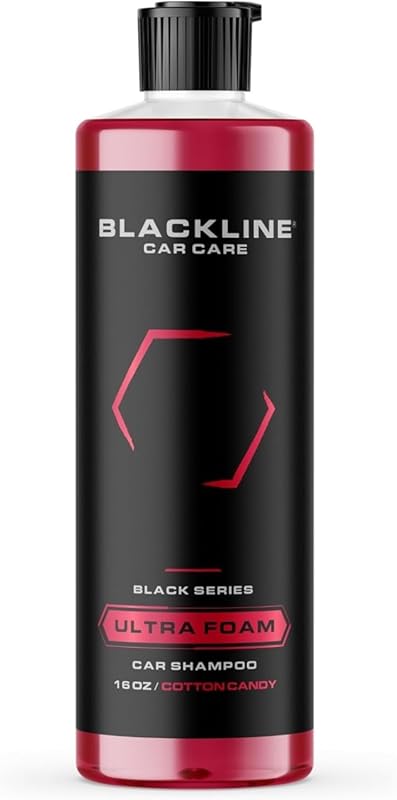 Blackline Automotive Extreme Foaming Car Shampoo, 16oz Cotton Candy Sc