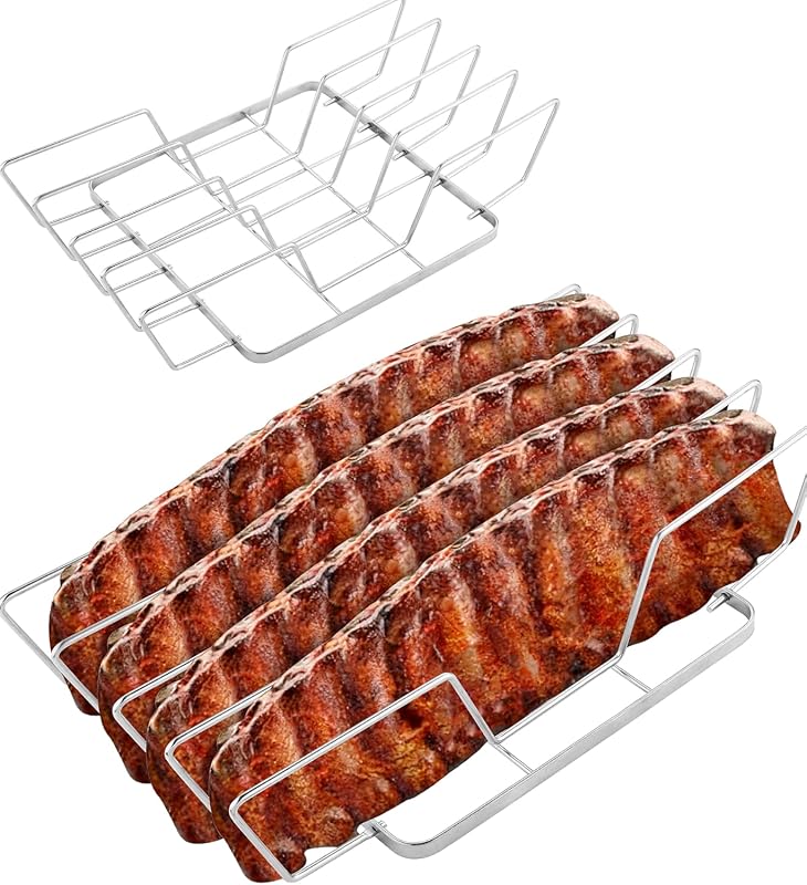 Foldable Stainless Steel Rib Rack