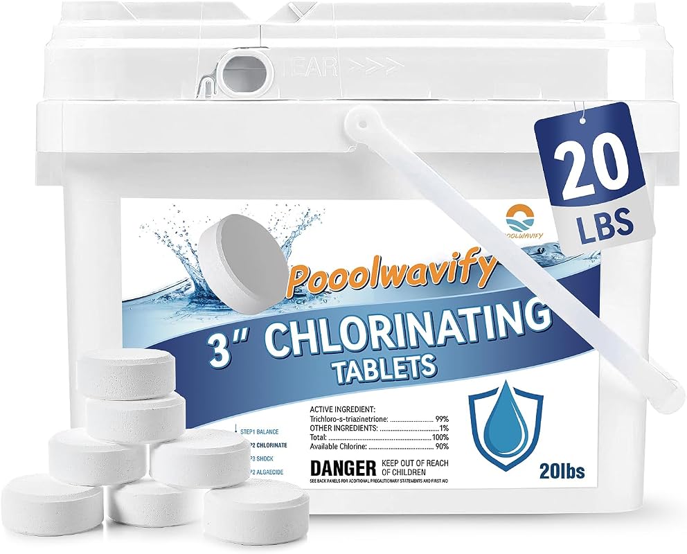 3-Inch Chlorine Tablets 20Lbs