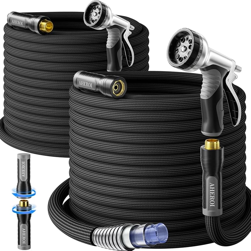 Aheroi 50ft Garden Hose