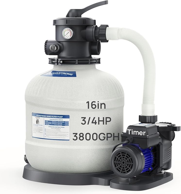 AQUASTRONG 16in Sand Filter Pump