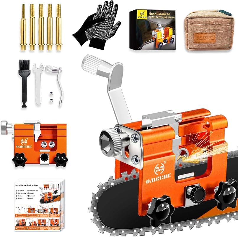 Portable Chainsaw Sharpener Jig Kit
