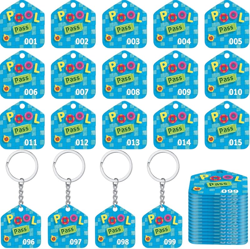Supervitae Pool Pass Tags