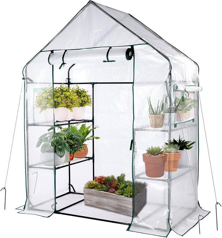 56x30x76 Mini Walk-in Greenhouse
