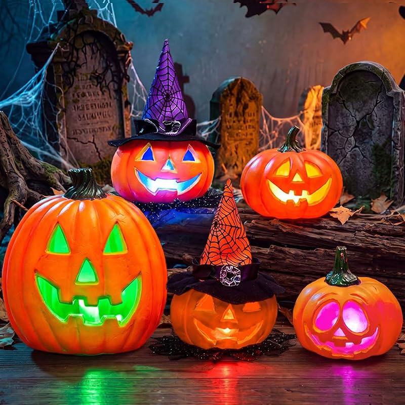 JOYIN 5-Piece Pumpkin Set