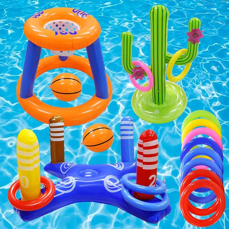 3-Piece Inflatable Pool Toy Set