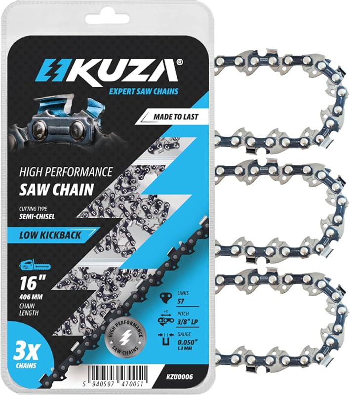 16-Inch Replacement Chainsaw Chains