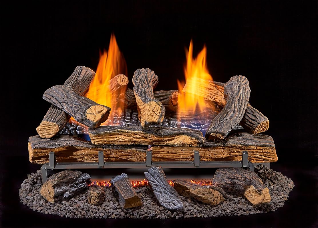 Duluth Forge 24-Inch Ventless Natural Gas Log Set