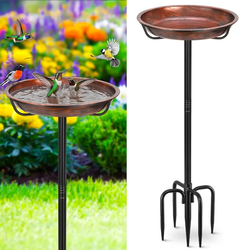 Metal Bird Bath