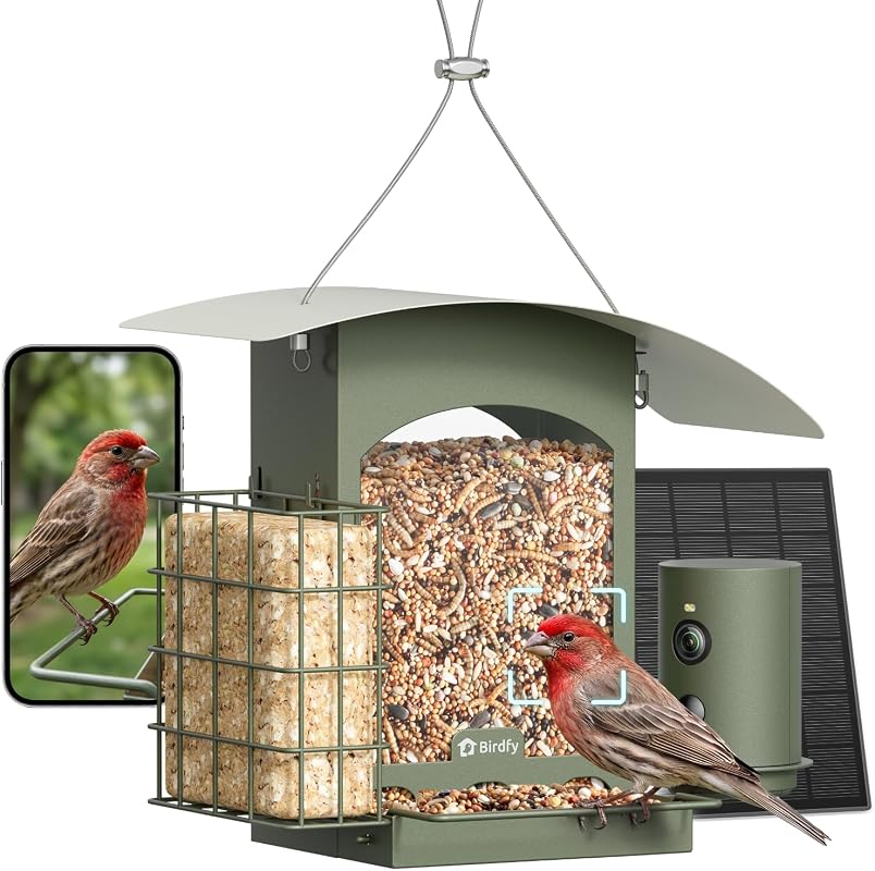 Solar Bird Feeder Camera