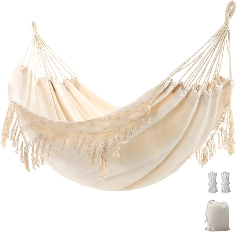 Boho Macrame Double Hammock