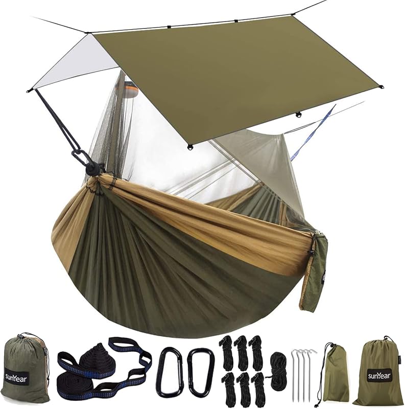 Sunyear Camping Hammock Bundle