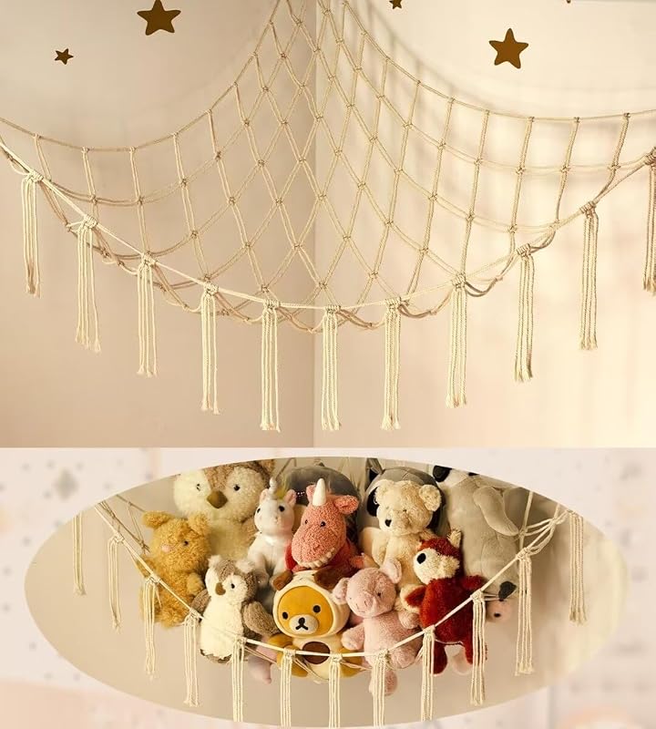 Large Stuffed Animal Storage Hammock