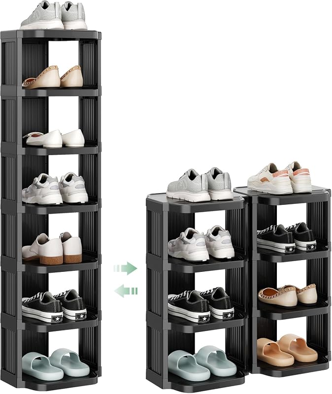 Kitstorack 8-Tier Vertical Shoe Rack