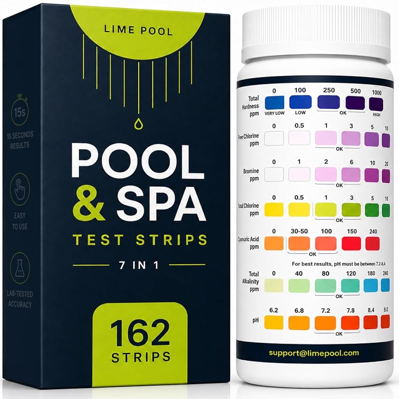 7-Way Pool Test Strips