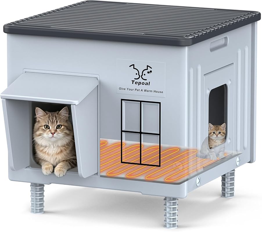 5 Best Outdoor Heated Cat Houses to Keep Your Pet Warm This Winter