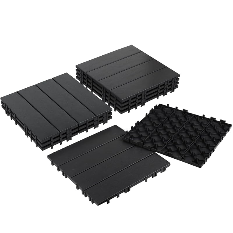 Neoaider Plastic Interlocking Decking Tiles