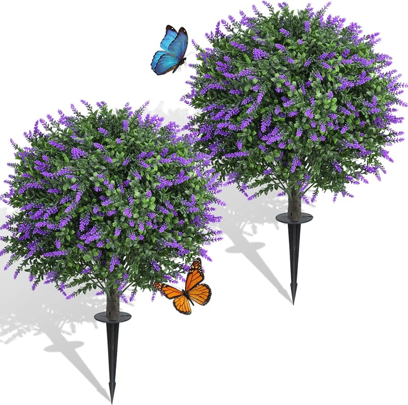 Lavender Topiary