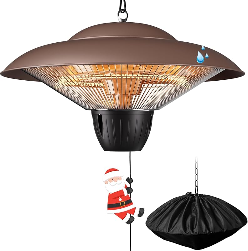 1500W Waterproof Hanging Patio Heater