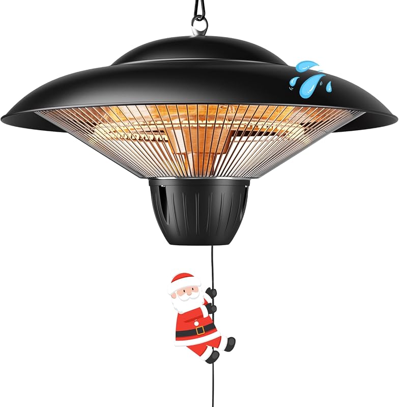 1500W Waterproof Hanging Patio Heater