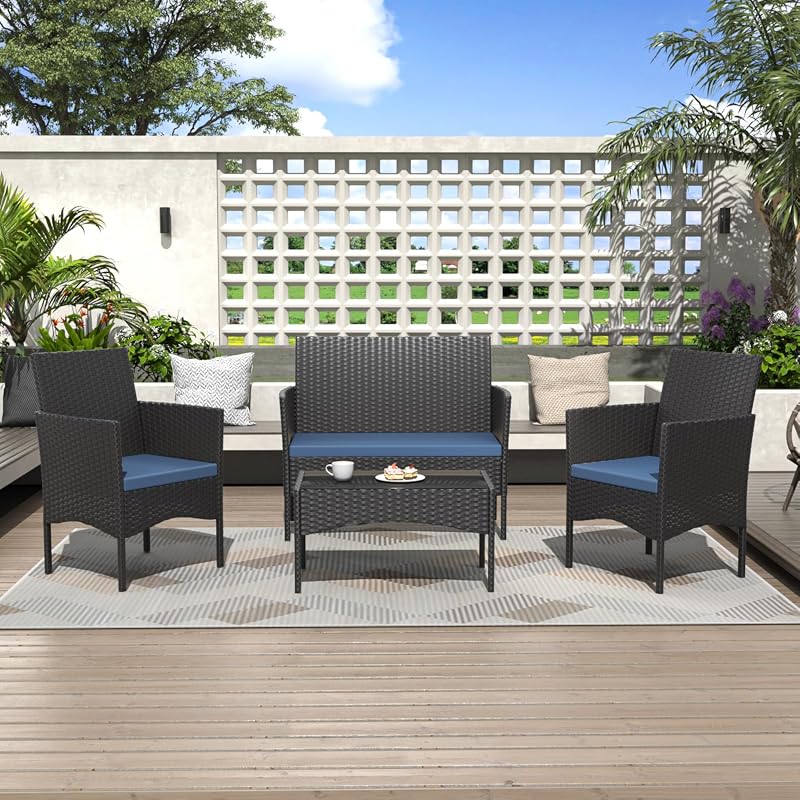 ALAULM Wicker Set