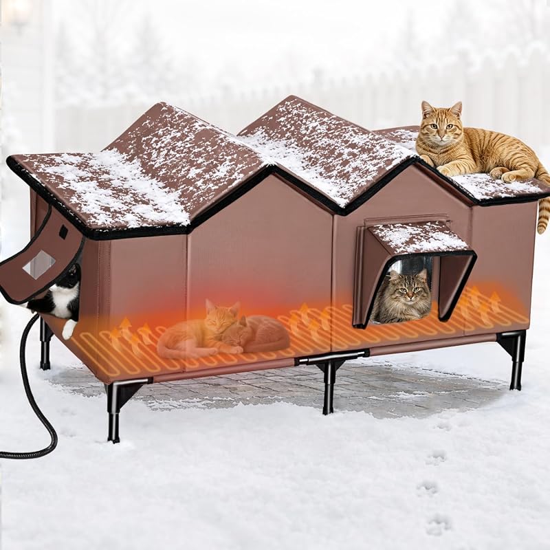 Heated Outdoor Cat House
