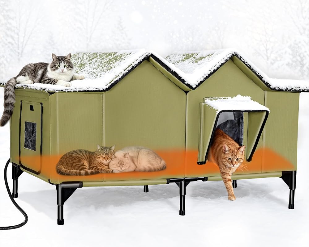 XX-Large Heated Outdoor Cat House