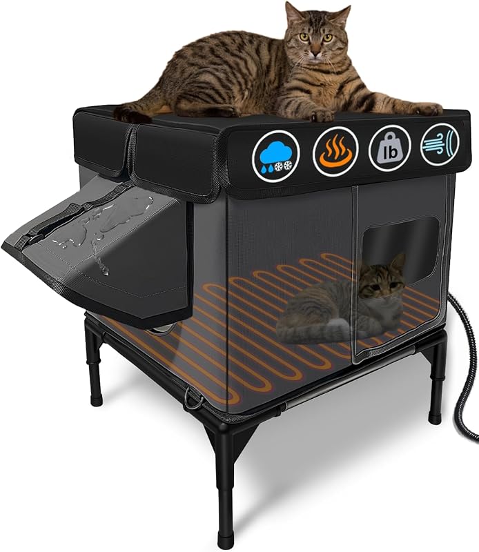 Heated Insulated Cat House
