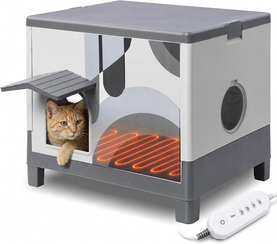 Tailtastic Heated Outdoor Cat House