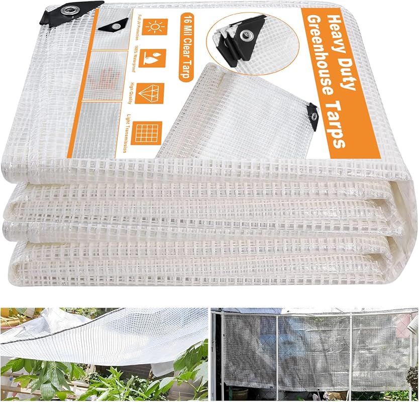 16 Mil Heavy Duty Greenhouse Cover