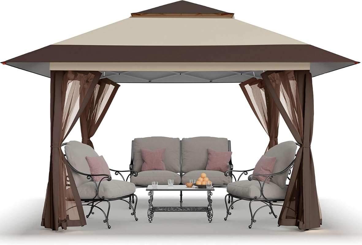 CROWN SHADES 11x11 Pop Up Gazebo