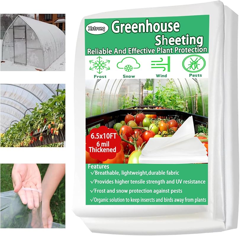 6.5x10 FT Greenhouse Plastic Sheeting