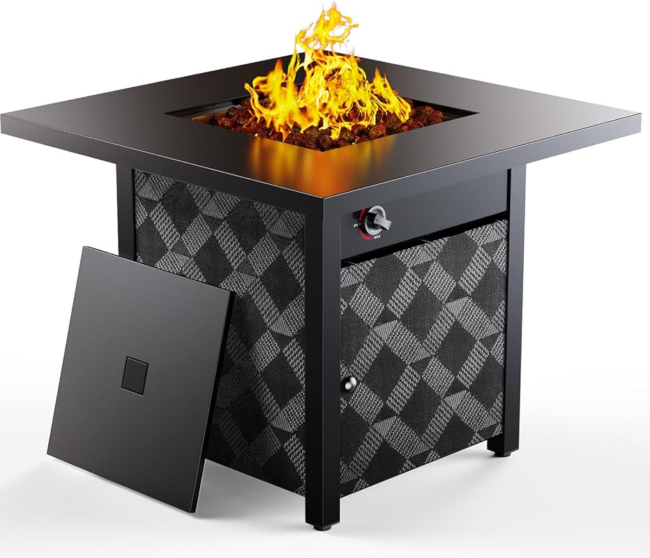 28 Inch Propane Fire Pit Table