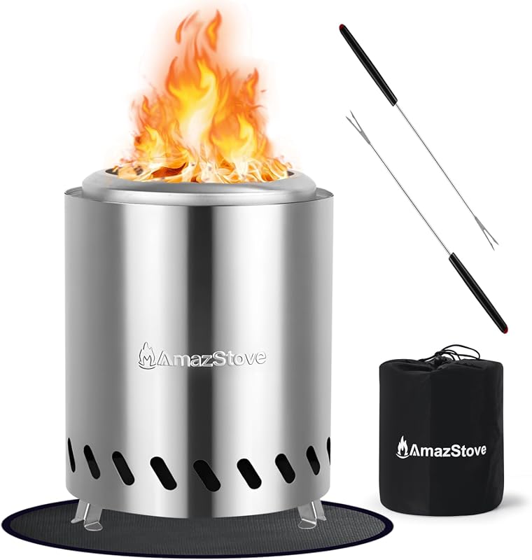 AmazStove Mini Tabletop Fire Pit